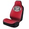 Coverking Universal Seat Cover Print 1pc, Ultimate Suede, Georgia Football, w/ Black Interlock Backing USCSELA310 - alternate 1