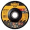Dewalt Depressed Center Cut-Off Wheel, Type 27, 5 in Dia, 0.045 in Thick, 7/8 in Arbor Hole Size, 60 Grit DW8425 - alternate 2