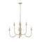 Z-Lite Allistair 8-Light Chandelier, 36 in W, Modern Gold 352-8MGLD - alternate 5