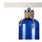 Jonathan Y Azure 23.5" Glass Bottle LED Table Lamp, Cobalt/Natural JYL1004A - alternate 5