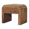 Homeroots 16" Brown Solid Wood One Drawer Nightstand 653810 - alternate 5