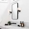 Jonathan Y Juno 13" 1-Light Farmhouse Industrial Metal/Glass Cylinder LED Sconce, Black/Clear JYL9547D - alternate 4