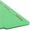 Smead Folders, 2 Fasteners, 1/3 AST Tab Cut, Letter, 50/BX, Green PK SMD12140 - alternate 2