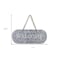 Homeroots 5" X 11" Gray Handcrafted Welcome Galvanized Metal Wall Decor 483351 - alternate 4