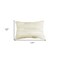 Homeroots 12" X 20" Off White Patchwork Cowhide Lumbar Throw Pillow 544626 - alternate 2
