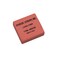 Charles Leonard Eraser, Synthetic, Latex Free, Block Shape, Medium, Pink, Box of 60, 60PK 71556 - alternate 2