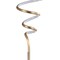Jonathan Y Scribble 60.5" Modern Dimmable Metal Integrated LED Floor Lamp, Gold JYL7027B - alternate 3