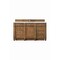 James Martin Vanities Bristol 60'' S Vanity, Saddle Brown w/ Ethereal Noctis Silestone Top w/FreePower Wireless Charger 157-V60S-SBR-FENC - alternate 1