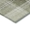 Homeroots 10' X 14' Artichoke Green Brown And Ivory Plaid Washable Indoor Outdoor Area Rug 596308 - alternate 4