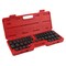 Performance Tool 38 pc. Impact Socket Set, SAE/Metric, Deep Standard, Storage Case M796 - alternate 1