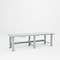 Pucel Steel Top Hydraulic Bench, 96 in W x 34 in D x 29-41 in H, Gray HBS-3496-E12 - alternate 1