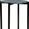 Homeroots 21" Green and Black Marble and Metal Round End Table 632677 - alternate 3