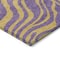 Homeroots 5' X 8' Purple And Copper Animal Print Washable Indoor Outdoor Area Rug 600703 - alternate 4