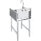 Amgood 22.5 in. x 24 in Stainless Steel Four-Tier Liquor Display Rack SINK UBS-2218-Z - alternate 5