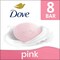 Dove Pink Rosa Beauty Bar Soap, 30 Ounce, 9PK 62715604 - alternate 4