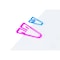 Plastiklips Paper Clips, Assorted Sizes, Assorted Colors, 315PK LP-3150 - alternate 2