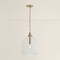 Troy Lighting Kori 15.75in wide 1 Light Pendant in Patina Brass F4916-PBR - alternate 3