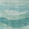 Homeroots 8' X 10' Teal Blue And Aqua Abstract Washable Indoor Outdoor Area Rug 604998 - alternate 3