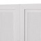 Homeroots 31in White Wood Accent Cabinet With Two Doors 691111 - alternate 2