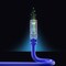 Maximm Cat6 Ethernet Cable 25ft 10Gbps 550MHz UTP, 50PK, Blue, 50PK CAT6CCA-25BL-50PK - alternate 4