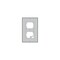 M-D Building Products White Outlet Sealers for Standard & GFCI Outlets Pack of 6 87916 - alternate 2