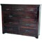 Homeroots 60" Brown Solid Wood Nine Drawer Double Dresser 489216 - alternate 1