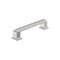 Amerock Appoint 3-3/4 inch 96mm Center-to-Center Polished Nickel Cabinet Pull BP36759PN - alternate 1