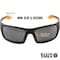 Klein Tools Safety Glasses, Anti-Fog & Anti-Scratch, Gray Lens, Black/Orange Frame, Full-Frame 60164 - alternate 2