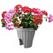 Pure Garden Railing Planter 13.5 in Round Flower Box w/ Drainage Insert 2.64-Gallon Outdoor Planter Box 50-LG1464 - alternate 2