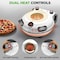 Nutrichef Electric Pizza Oven, White NCPZTP120WT - alternate 3