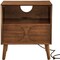 Homeroots 23" Brown Wood Accent Cabinet 691684 - alternate 2