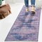 Jonathan Y Regis Bohemian Medallion Machine-Washable Blue 2 ft. x 8 ft. Runner Rug WSH107A-28 - alternate 4