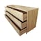 Homeroots 59" Brown Wood Accent Cabinet With Six Drawers 716335 - alternate 3