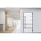Vdomdoors Steel Door Deux 1105 Gray Graphite Stainless Inserts Single Modern Painted 36x80 DEUX1105EXD-GRE-W36xH80-RH-O - alternate 5