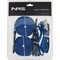 Nrs 1 in x 14 Ft. Iconic Blue Heavy Duty J-Hook Tie-Down Strap, 2PK 60008.01.100 - alternate 2
