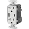 Leviton 20A White 2-Port USB Charging Outlet with 5-20R Tamper Resistant Duplex Outlet 002-T5833-00W - alternate 2