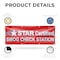 Signmission Star Certified Smog Check Station, 36 Inch x 96 Inch, Vinyl Banner B-96-30865 - alternate 2