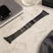 Elegani Octagonal-Style Stainless Steel Replacement Band Compatible with Apple Watch 46mm, Black APRO-BLK-46mm - alternate 2