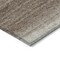Homeroots 5' X 8' Brown And Beige Abstract Washable Indoor Outdoor Area Rug 599935 - alternate 2
