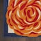Homeroots 3' X 4' Ivory Orange and Blue Floral Indoor Outdoor Area Rug 527631 - alternate 3