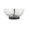 Jonathan Y Rae 26.5" Glass/Metal LED Table Lamp, Clear/Black JYL1067A - alternate 4
