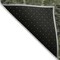 Homeroots 8' Olive Green And Charcoal Round Damask Washable Indoor Outdoor Area Rug 603331 - alternate 4