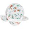 Martha Stewart 12 Piece Dragonfly Melamine Dinnerware Set in White 129263.12 - alternate 1