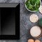 Smarty Had A Party 5.5" x 8.5" Black Rectangular Plastic Dessert Plates (120 Plates), 120PK 6903-CASE - alternate 3