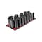 Tekton 3/4 Inch Drive Deep 6-Point Socket Set with Rails and Trays, 25-Piece (17 - 50 mm) SID93114 - alternate 1