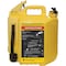Surecan 5 Gal. Plastic Diesel Safety Fuel Can Yellow SUR5SFD2 - alternate 3