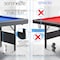 Serenelife Pool Table- Foldable & Portable Billiard Table- Very Sturdy, Includes Pool Balls, Cue Sticks, Blue SLPLTB76BL - alternate 3