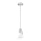 Z-Lite Aimie 1-Light Pendant with Rod, 6 in W, Brushed Nickel 828P6-ROD-BN - alternate 4