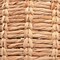 Happimess Laurel 19.49in Bohemian Hand-Woven Abaca Hamper Basket with Handles, Natural BSK1003A - alternate 4