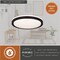 Vaxcel Ellie 16.25-in W Integrated LED Bronze Contemporary Flush Mount Ceiling Light Fixture C0315 - alternate 4